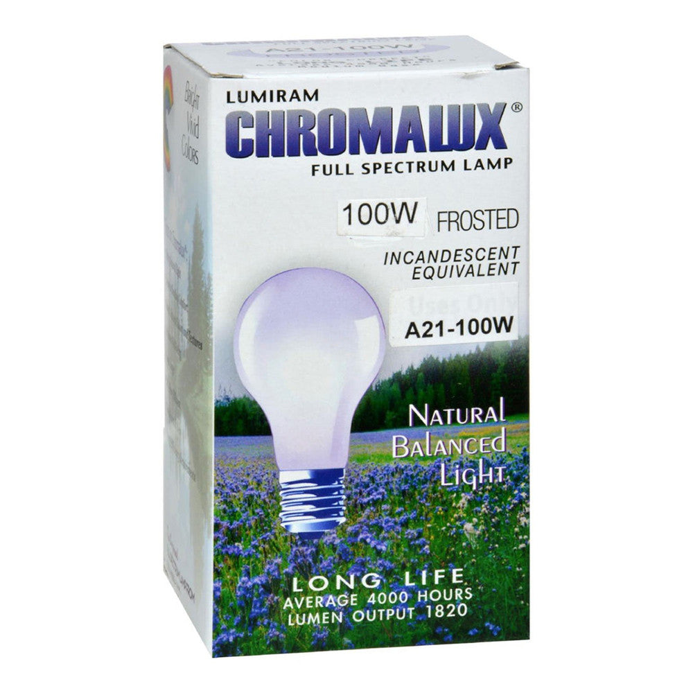 Chromalux Lumiram Full Spectrum 3 Way 50-100-150W Clear Lamp Natural Balanced Light, 1 Ea